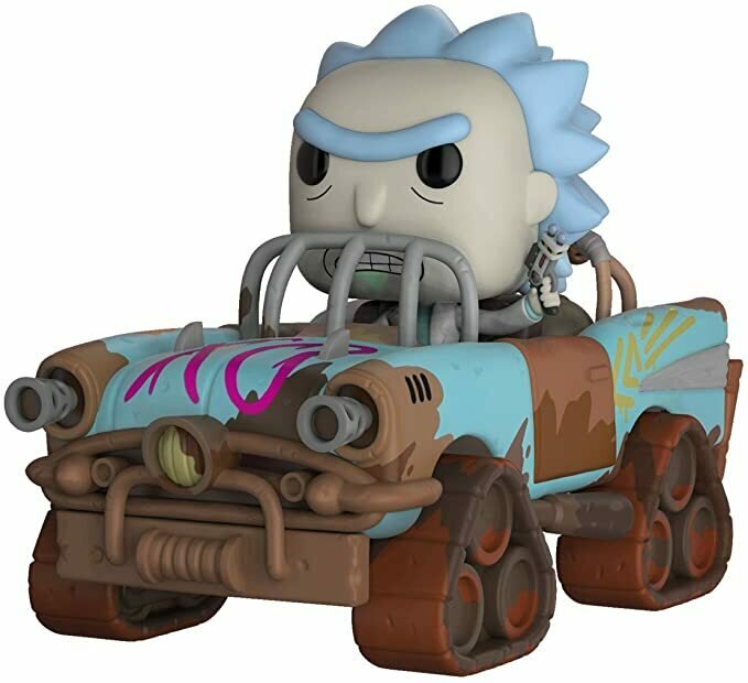 Funko Pop! Rides: Rick & Morty - Mad Max Rick Collectible Figure