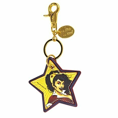 The Coop DC Comics Bombshells: Wonder Woman Faux Leather Keychain [video game]