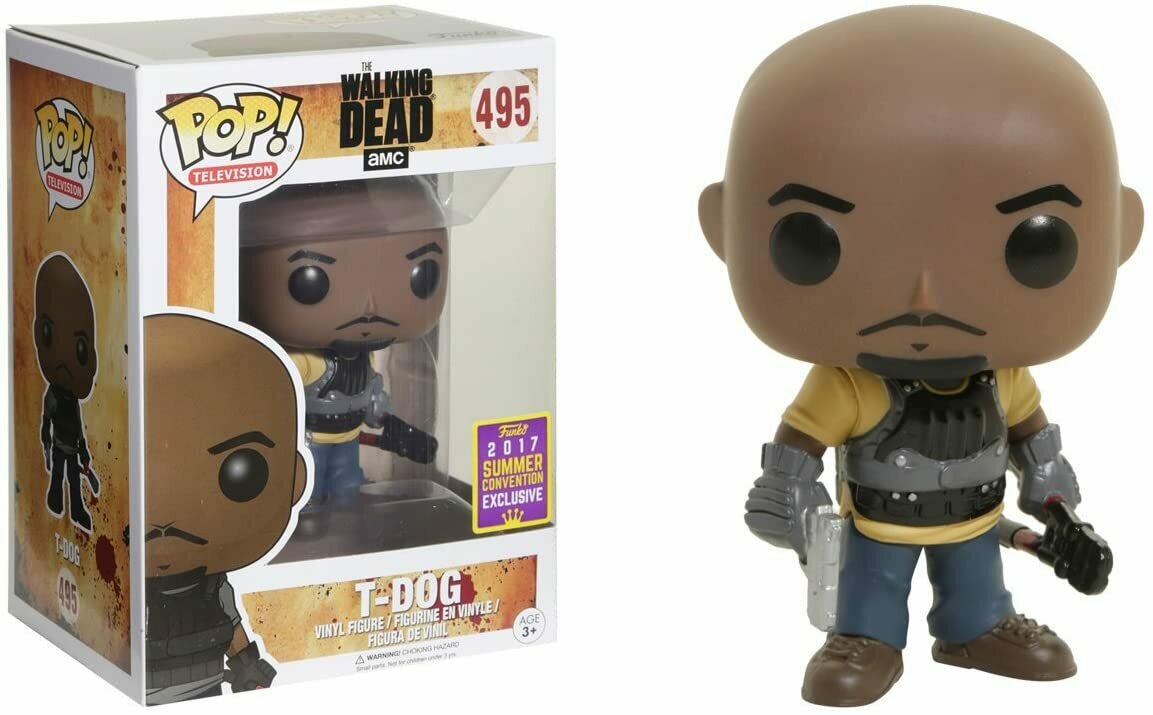 Funko Pop! The Walking Dead: T-Dog #495 Summer Convention Exclusive