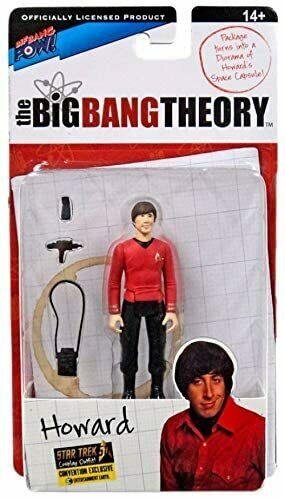 Bif Bang Pow! The Big Bang Theory Star Trek Howard 3 3/4-Inch Fig - Con Excl.