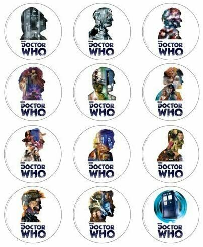 Doctor Who 50th Anniversary Coasters Set of 12