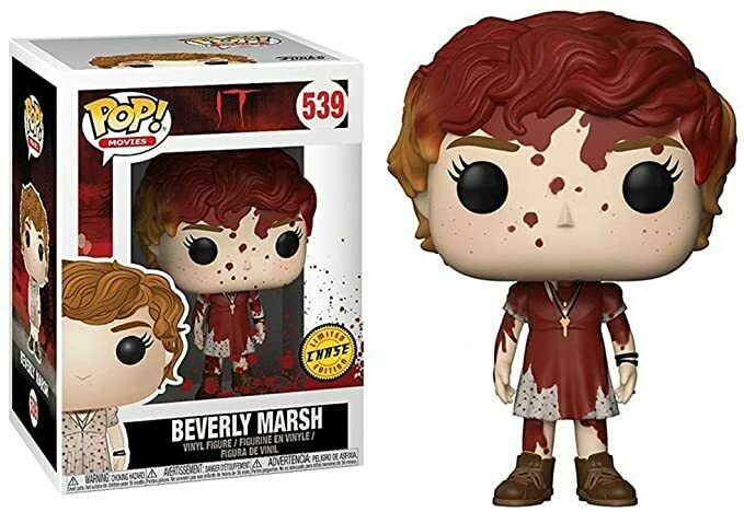 Funko Pop! Movies | Stephen King's IT | Bloody BEVERLY MARSH CHASE Variant | Limited Edition | Vinyl Figure