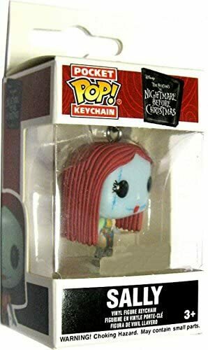 Funko The Nightmare Before Christmas Pocket Pop! Television Sally Exclusive Keychain [Glows-in-the-Dark]