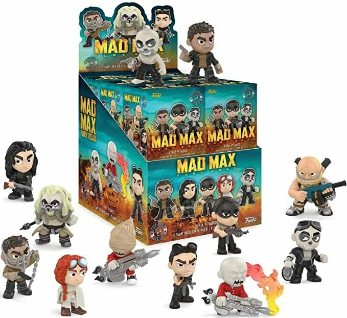 Funko Mystery Mini Mad Max Fury Road Store Display Case of 12 Figures