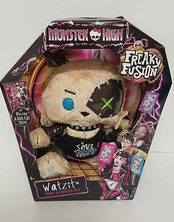 Monster High Freaky Fusion Watzit Frankie Plush Pet
