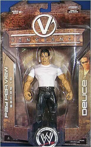 WWE Wrestling Action Figure PPV Pay Per View Series 16 Vengeance Deuce
