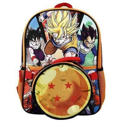 DRAGON BALL Z SUBLIMATED PRINT BACKPACK WITH LUNCH KIT