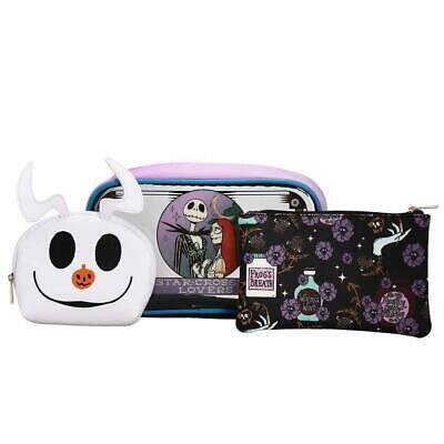 THE NIGHTMARE BEFORE CHRISTMAS MYSTIC OPULENCE TRAVEL COSMETIC BAGS