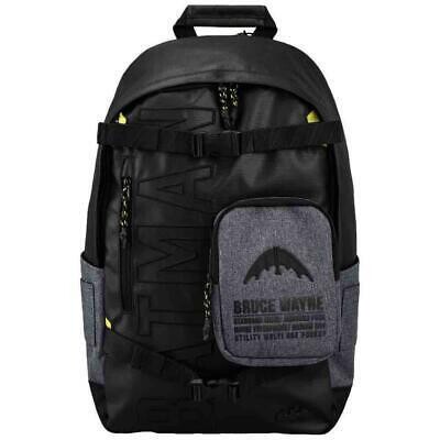 DC COMICS BRUCE WAYNE BACKPACK WITH REMOVABLE FRONT POUCH
