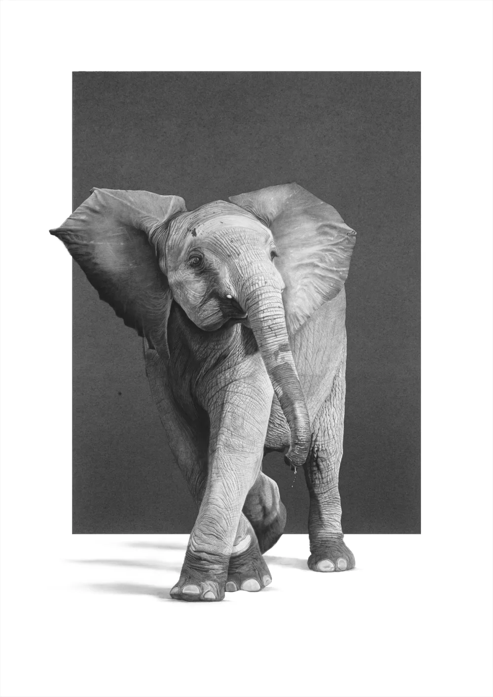 &quot;Little Diva&quot; - Original Pencil Art