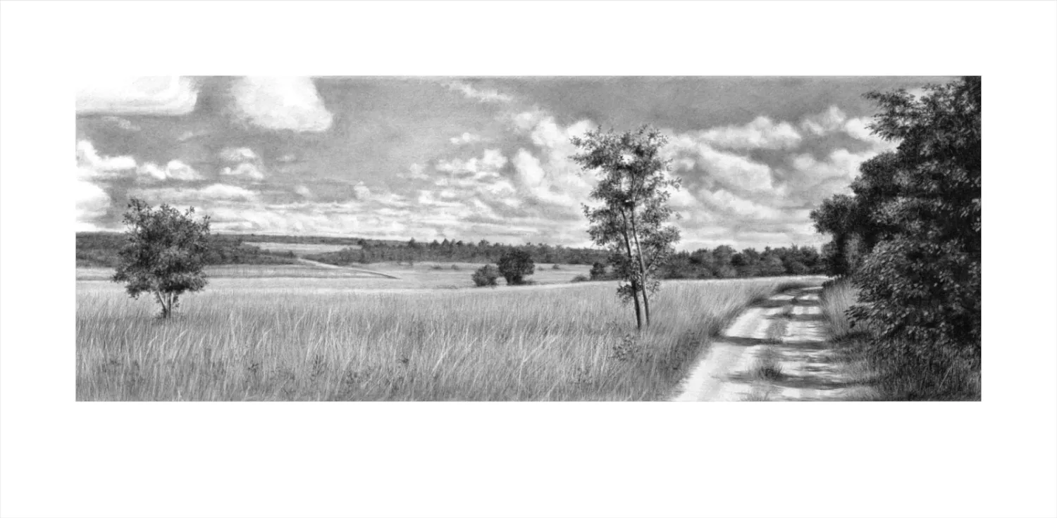 &quot;Miombo Road&quot; -Limited Edition Print on Fine Art Paper