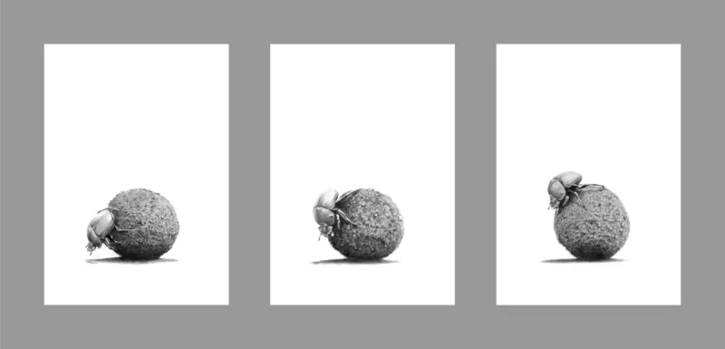 &quot;Dirty Work&quot; -Limited Edition Set of 3 A4 Prints on Fine Art Paper