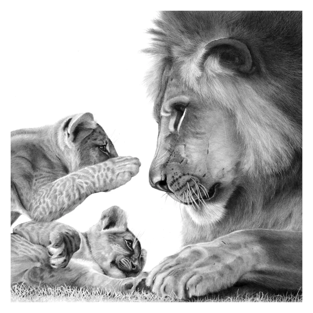 "Ag Pleez Daddy!" - 420mm x 420mm Limited Edition Print on Fine Art Paper