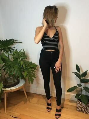 Marisa stripe Crop top XS & Small Marisa stripe Crop top XS & Small
