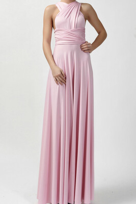 Tanya Infinity dress long- pink size medium Tanya Infinity dress long- pink size medium