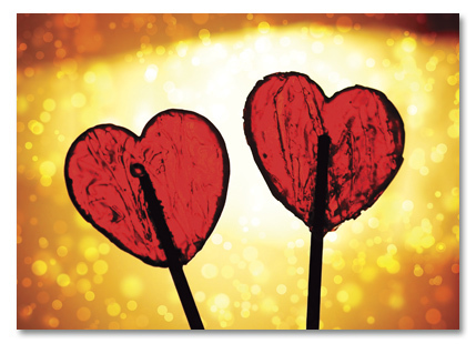 Lollipop Hearts