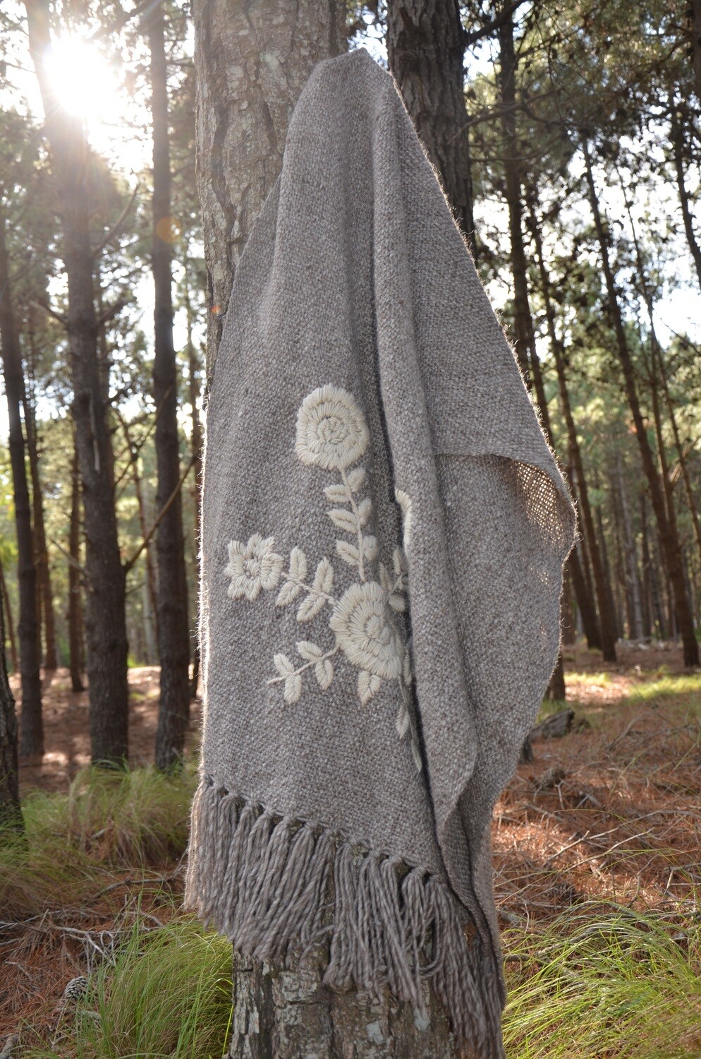 Manta Bordada Vison