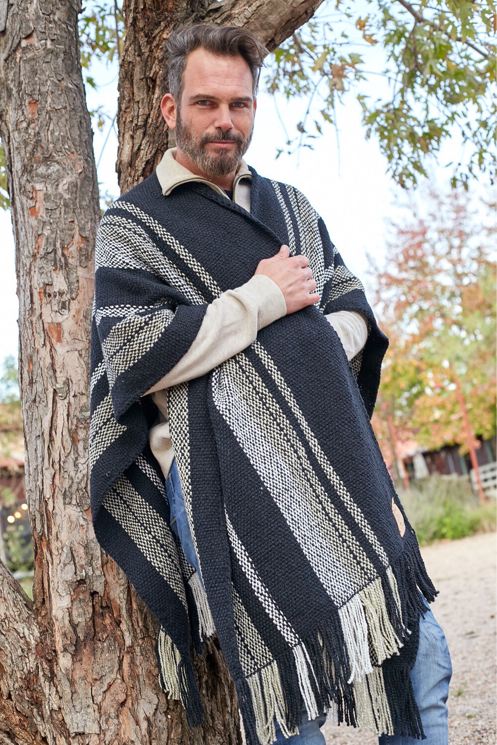 Ruana H algodón
