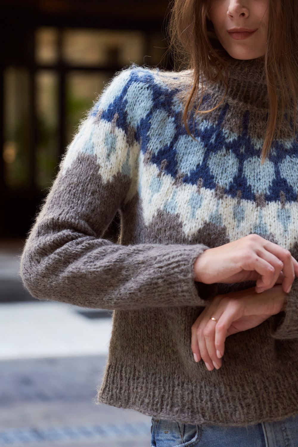 Sweater cuello alto Fasano