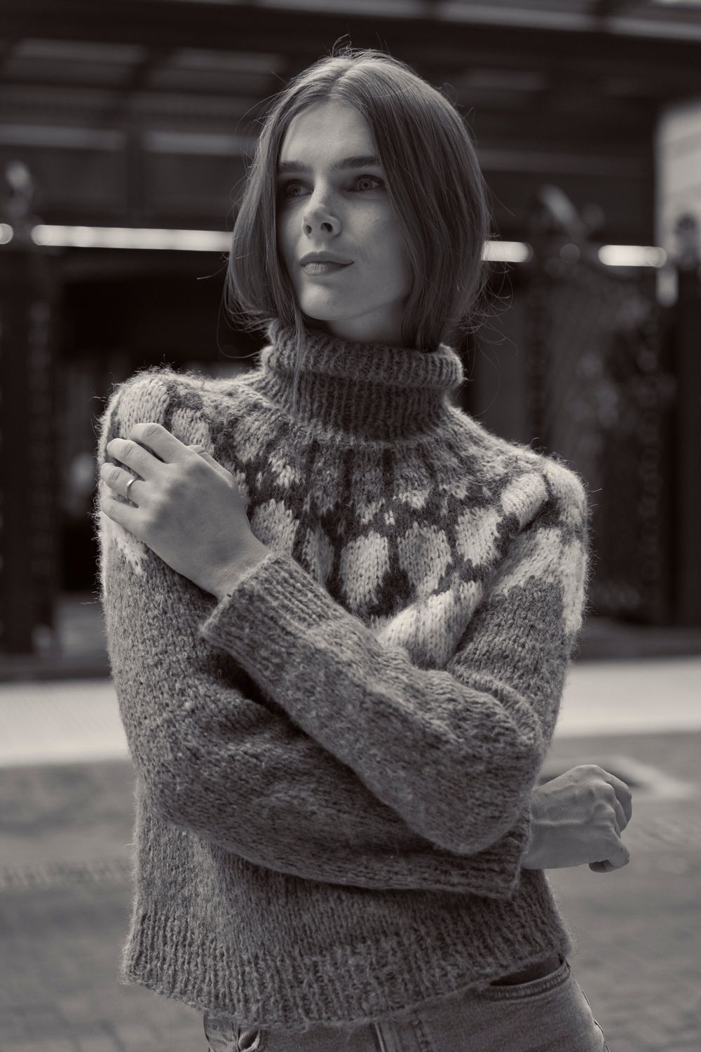 Sweater cuello alto Fasano