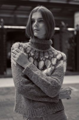 Sweater cuello alto Fasano