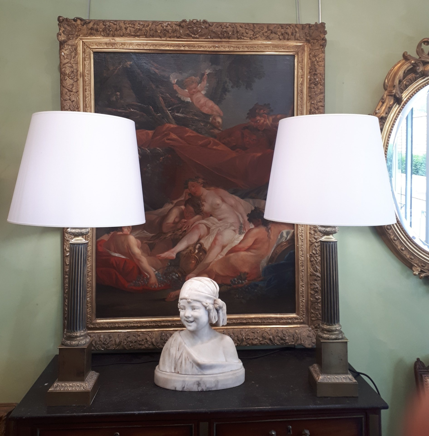 Importante paire de lampes (VENDUE)