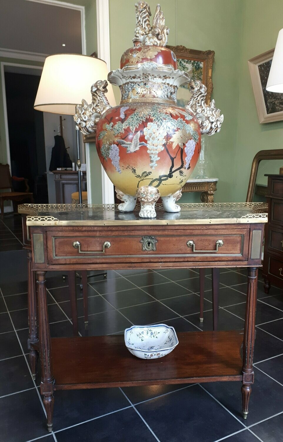 Console desserte Louis XVI (Vendue)