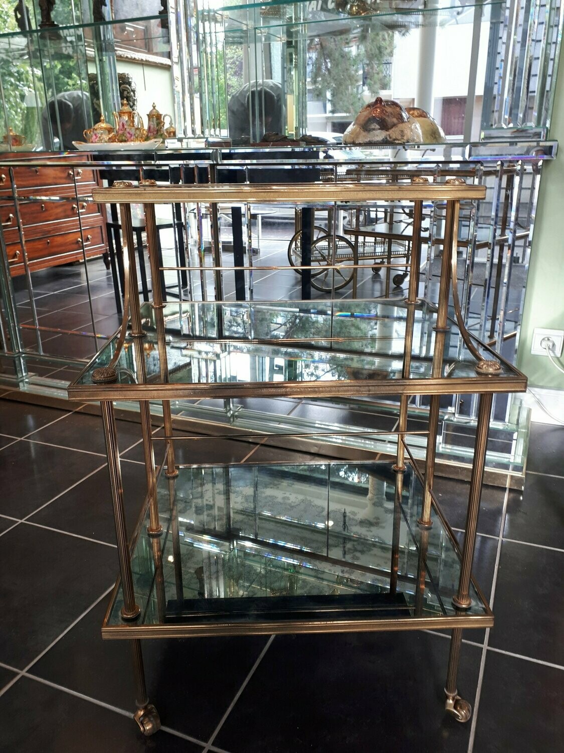 Meuble étagère desserte 1960's (Vendue)