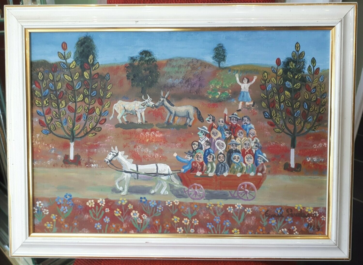 Emil Pavelescu 33x48cm (N°7) (Vendu)