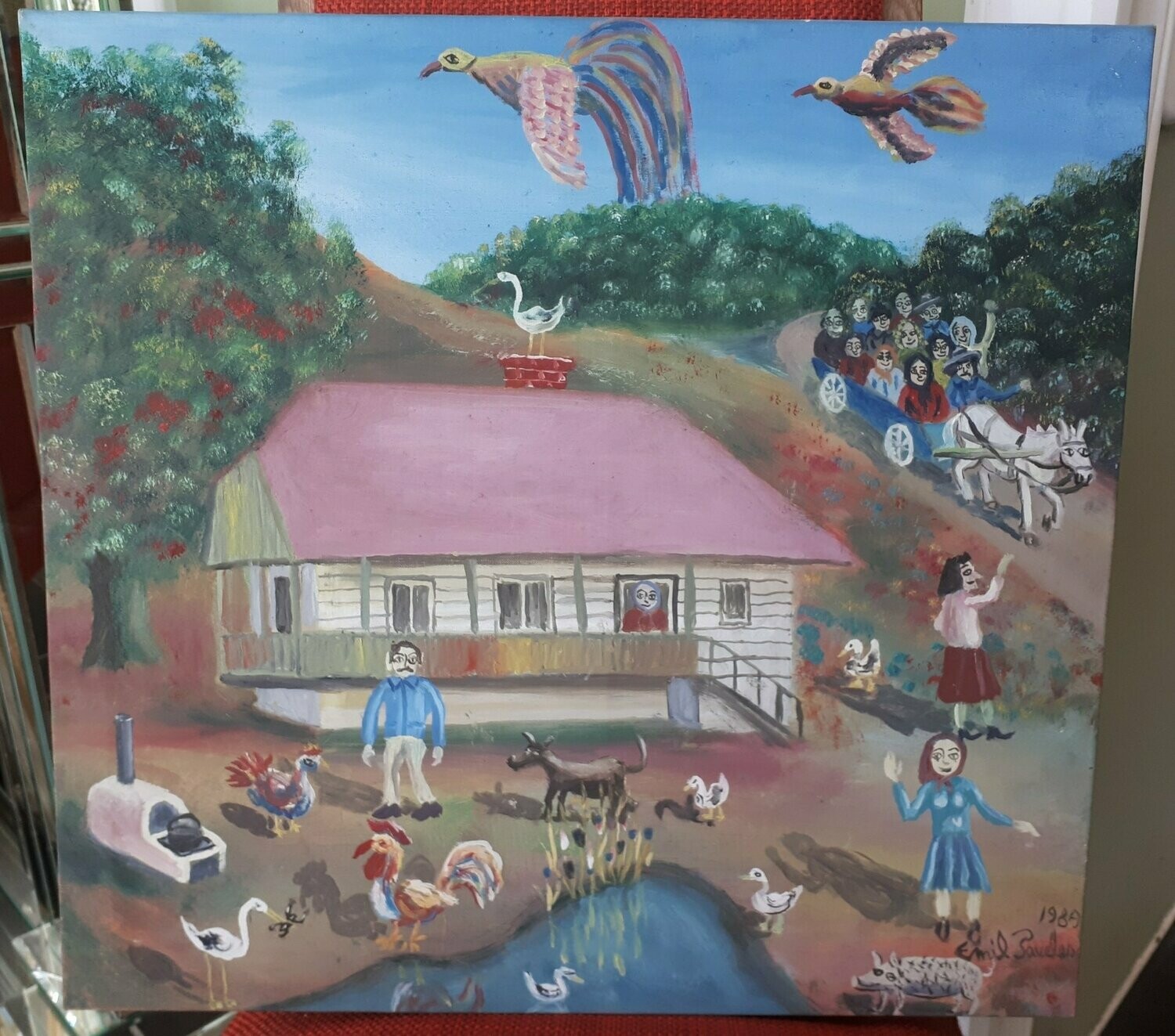 Emil Pavelescu 48x51cm (N°9)