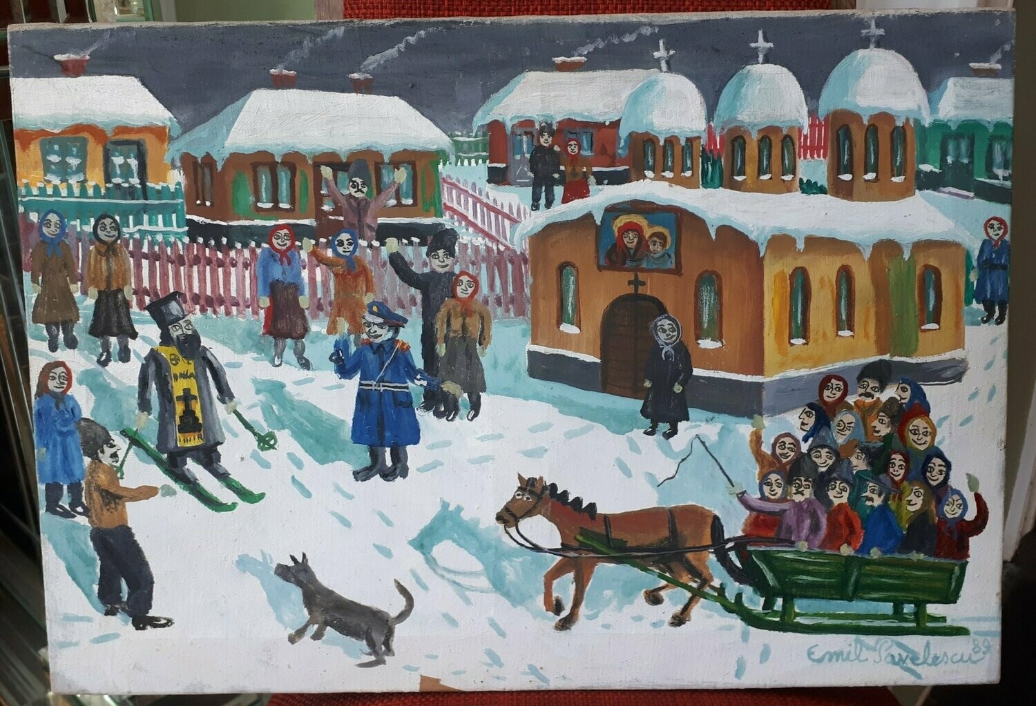 Emil Pavelescu 37x55cm (N°12)