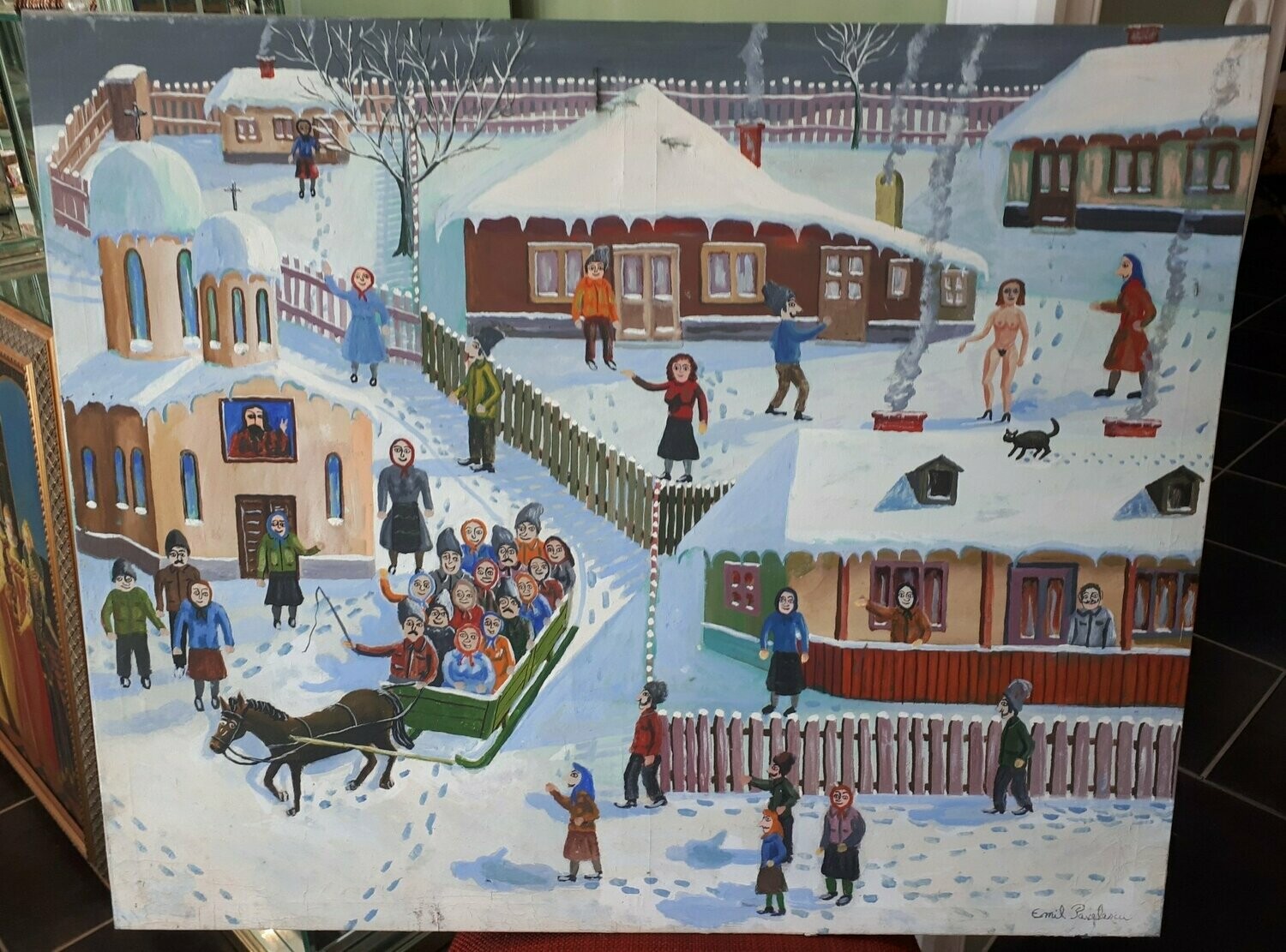 Emil Pavelescu 70x85cm (N°13)