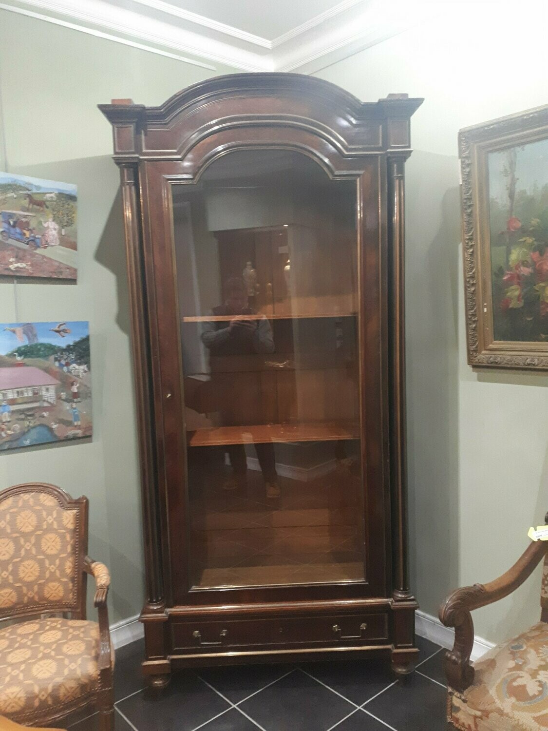 Vitrine 1 porte Napoléon III (Vendue)