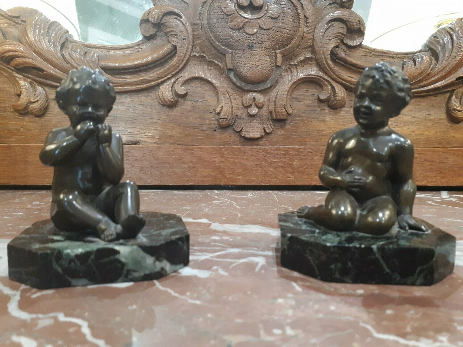 Charmants bronzes Putti (Vendus)