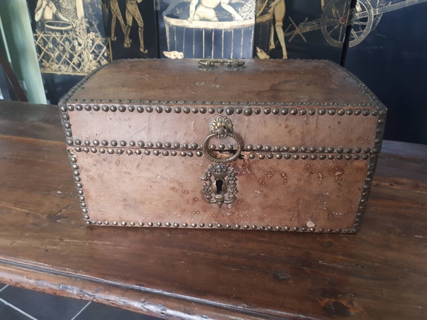 Coffret XVIIIeme à restaurer (Vendu)
