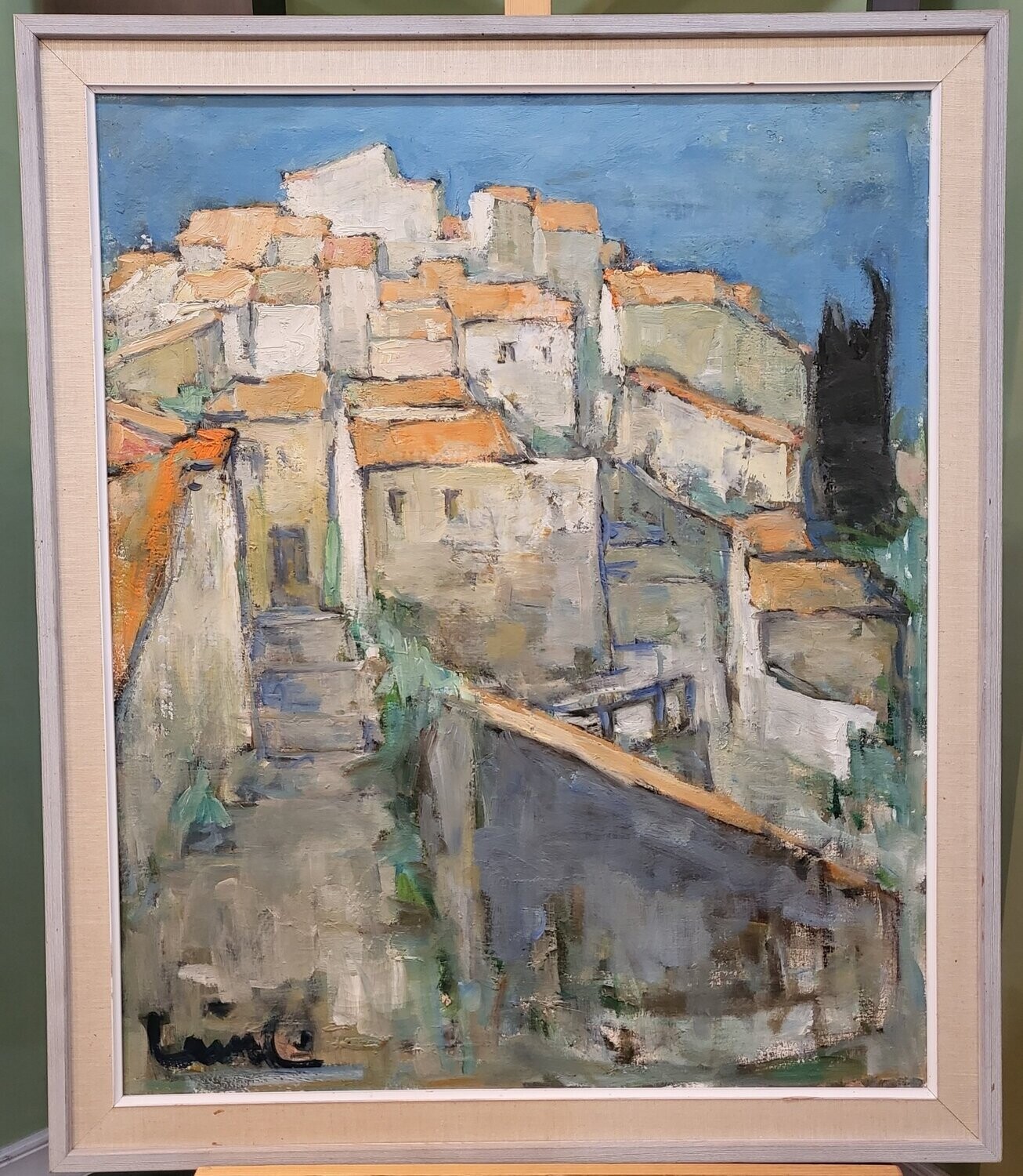 HST  73x60cm Olavi Laine (1922-1983) (Vendue)