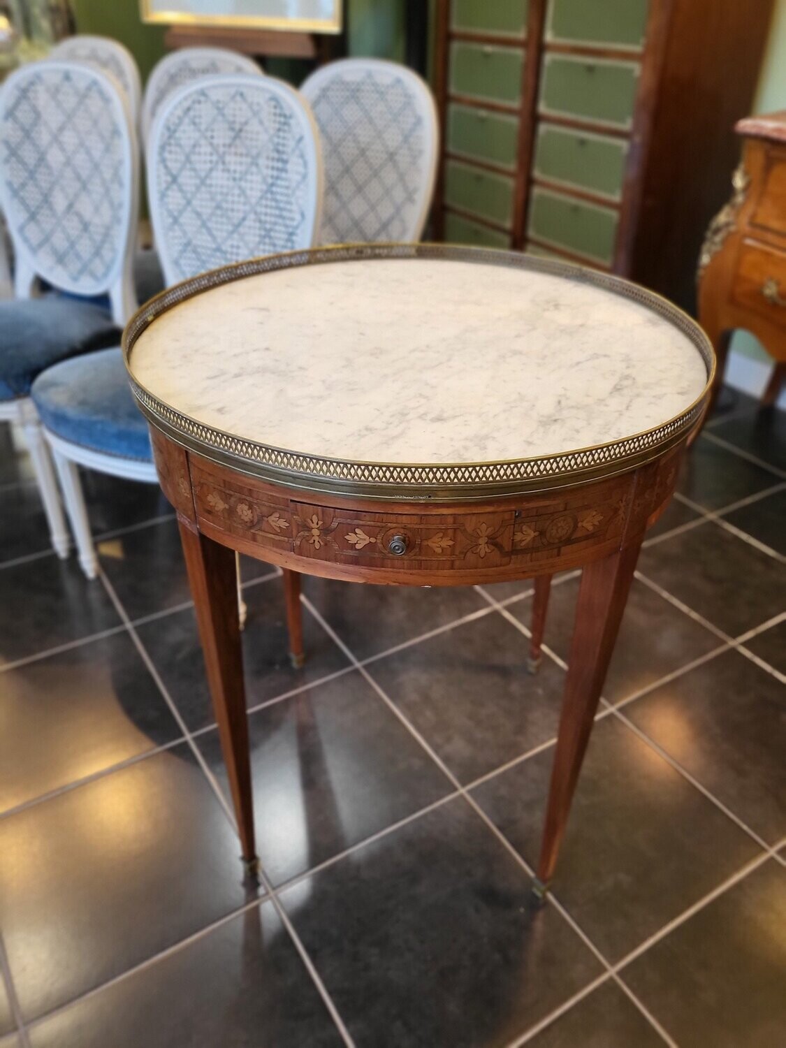 Guéridon table bouillotte fin XIXeme (Vendue)