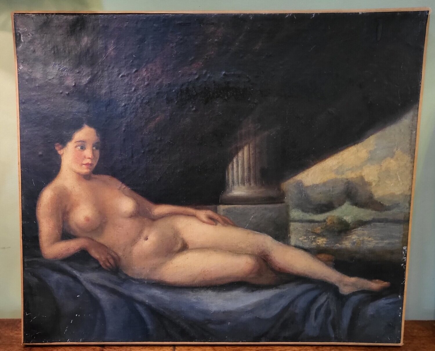 HST "Femme nue allongée" (Vendue)