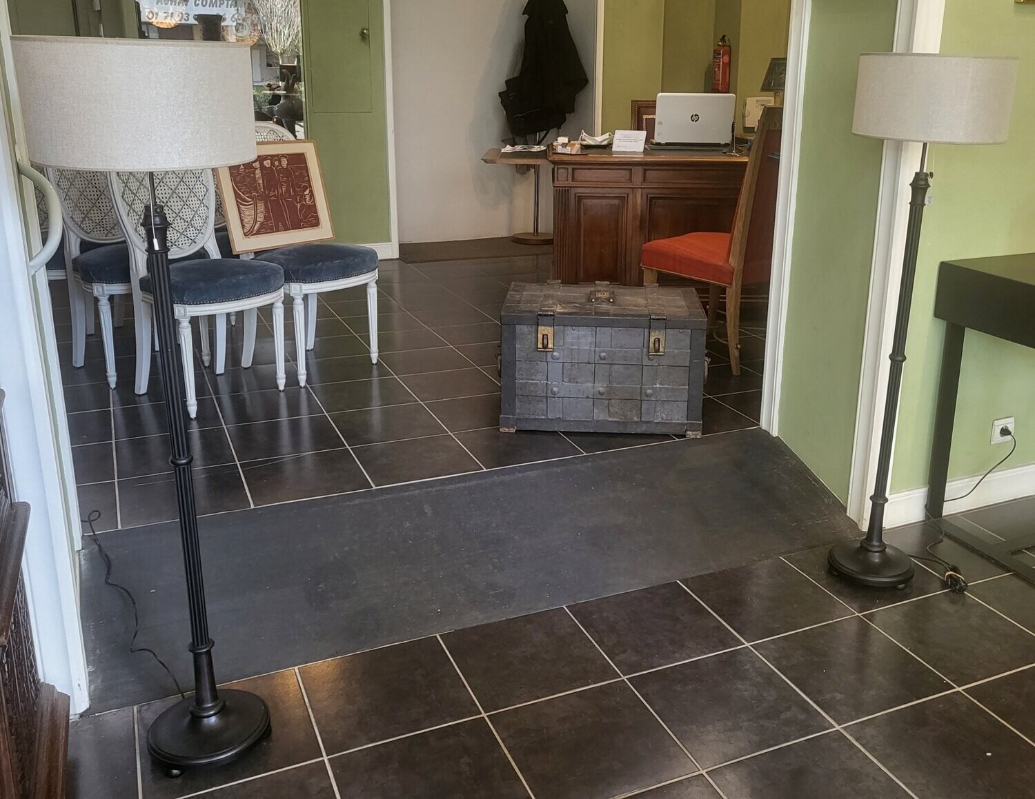 Paire de lampes de parquets (Vendue)