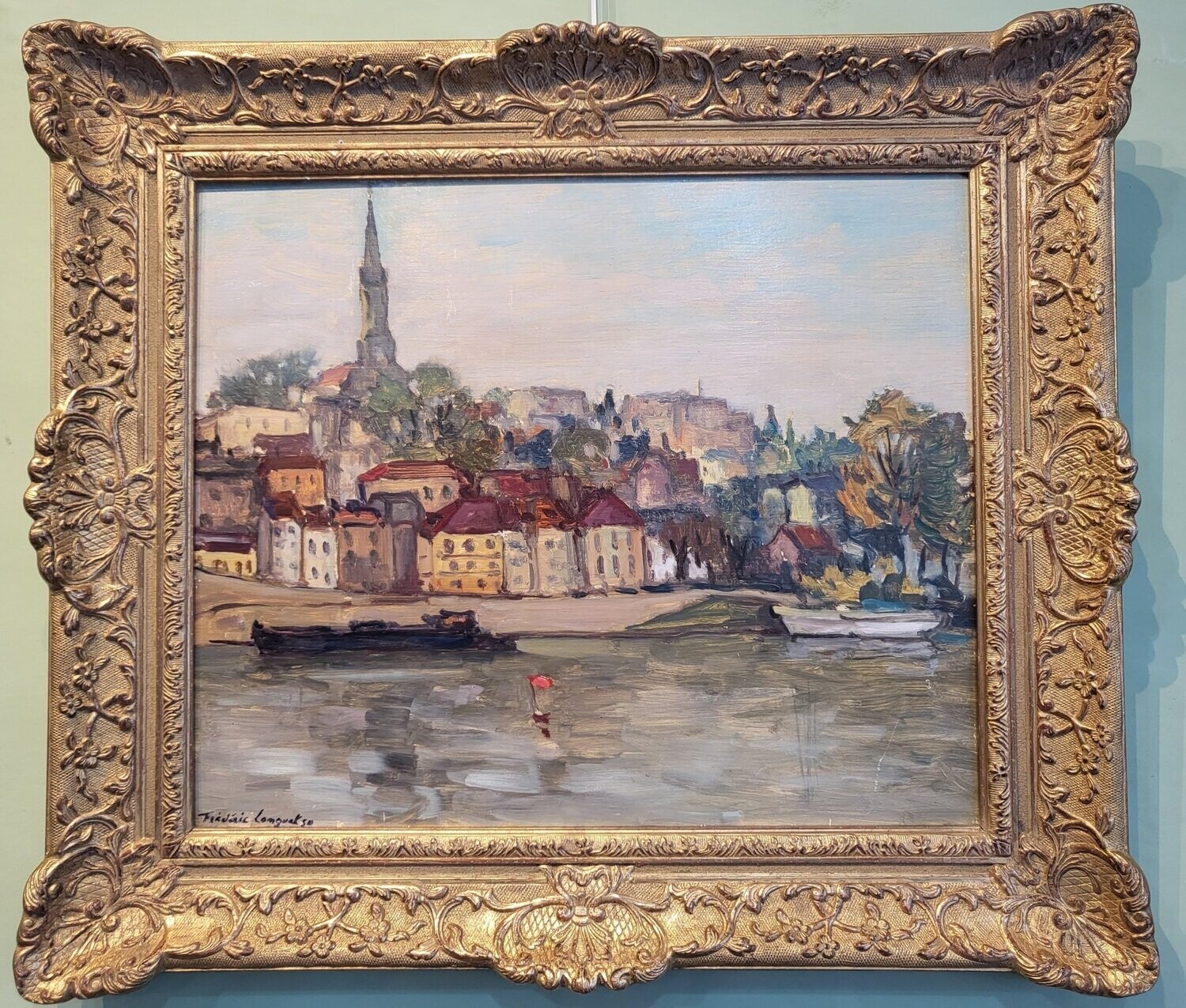 HSP 46x55cm "La Seine à St Cloud"
Fréderic Longuet (Vendue)