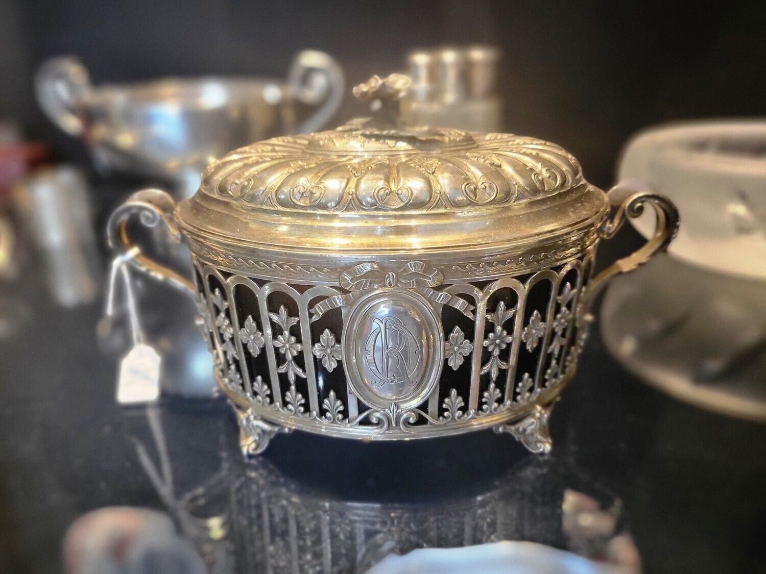 Sucrier style LXVI argent (Vendu)