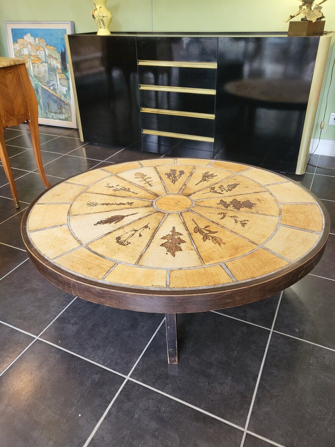 Table basse Roger Capron (Vendue)