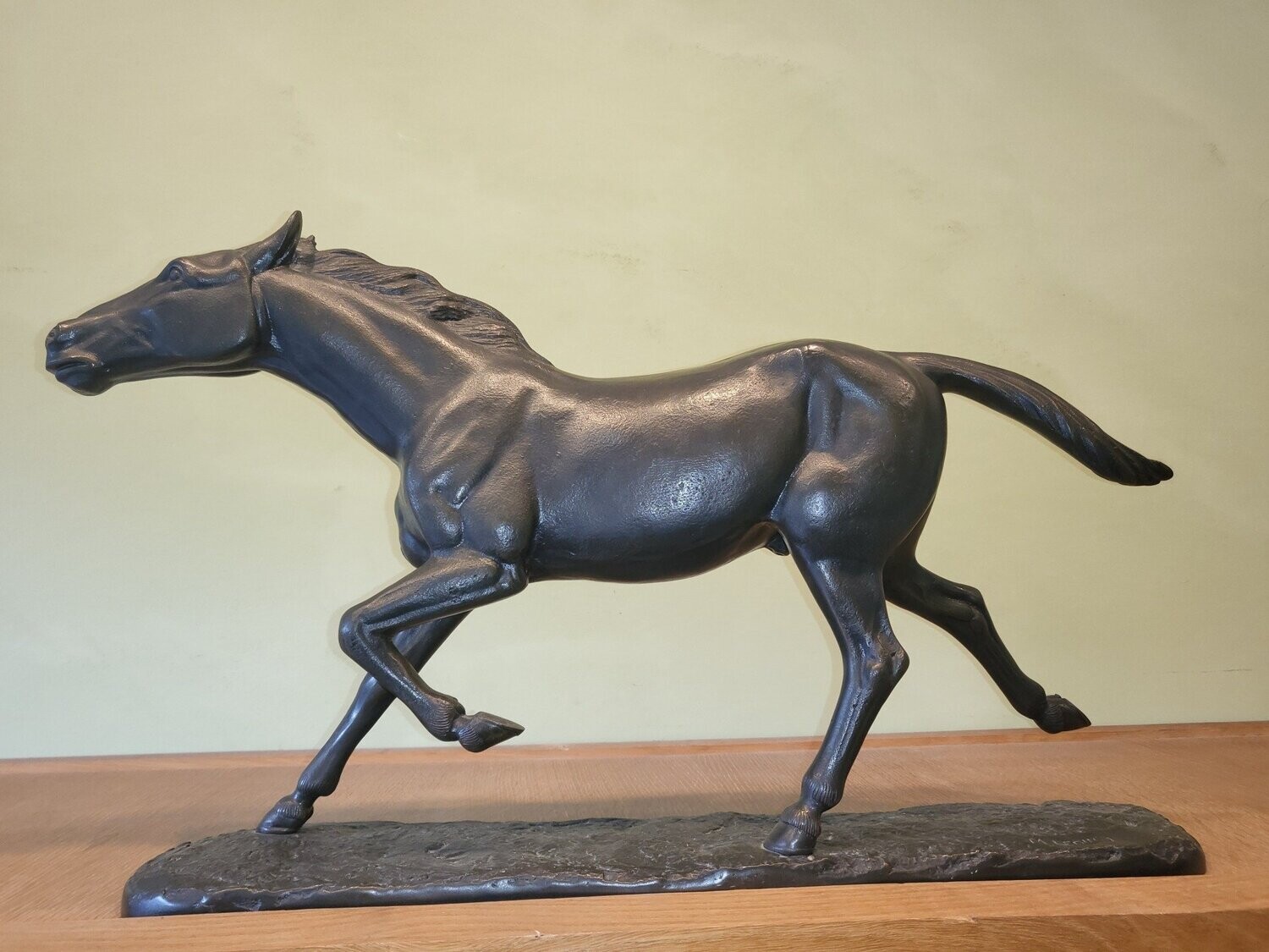 "Cheval au Trot" M. Leducq (1879-1955) (Vendu)
