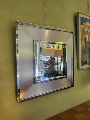 Miroir carré vintage 74x74 (Vendu)