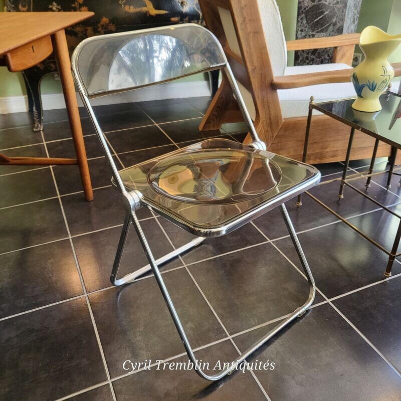 Ensemble de 3 chaises "Plia" (Vendu)