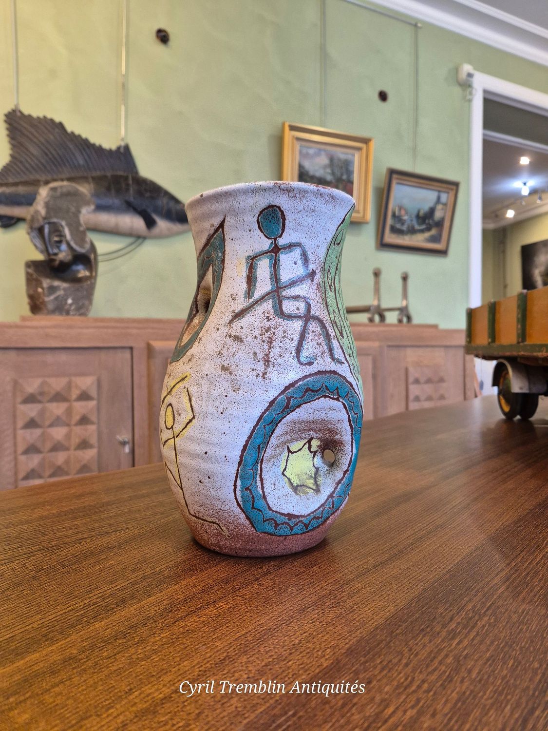 Beau et rare vase Accolay (Vendu)