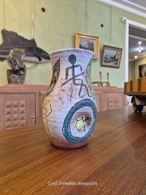 Beau et rare vase Accolay (Vendu)