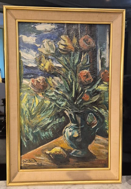 HST 61X38cm Anders Osterlind (1887-1960) (Vendue)