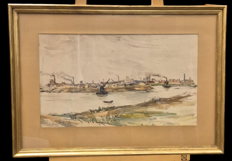 Aquarelle Fernand Herbo
