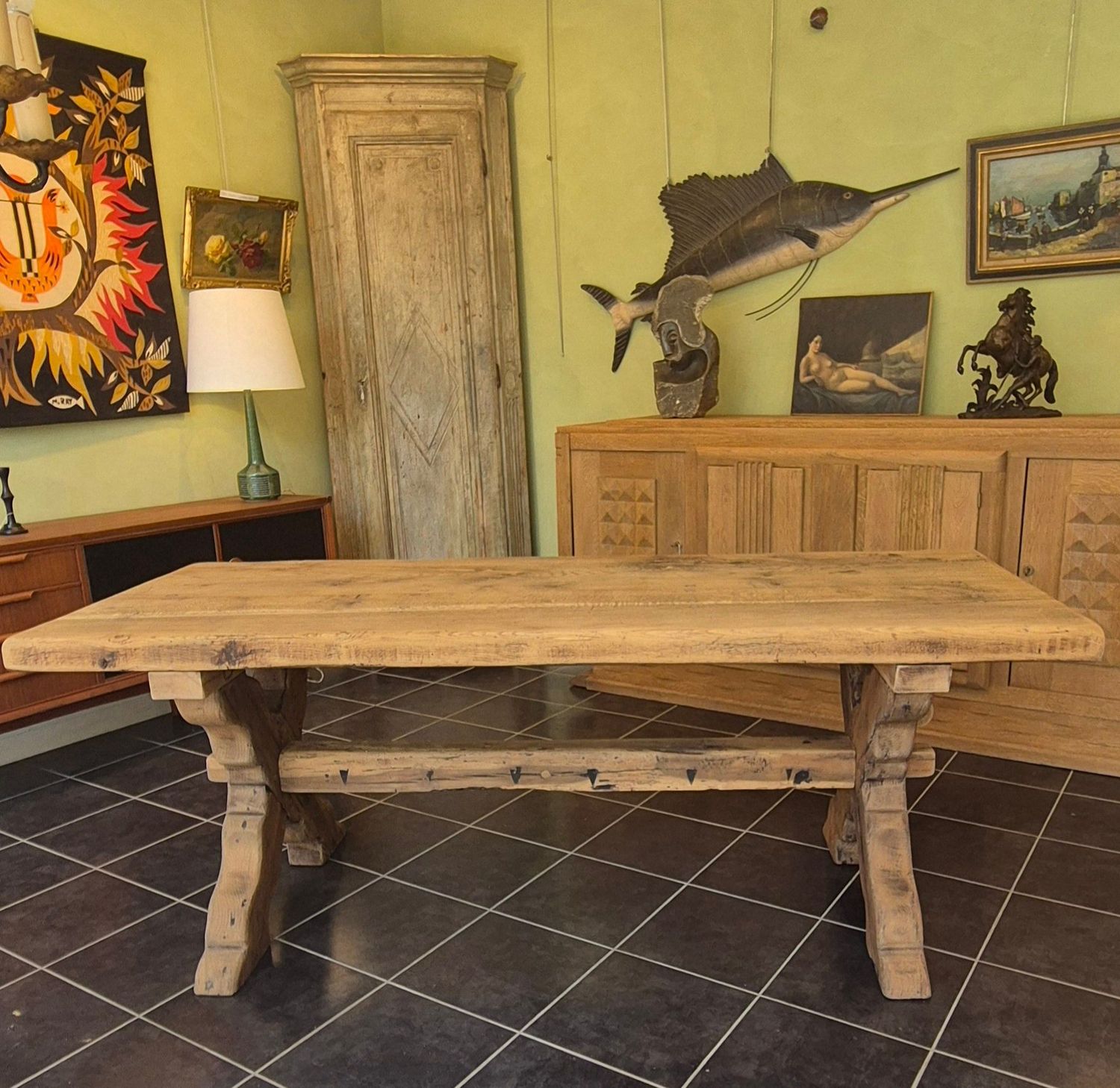 Table en chêne naturel (Vendue)
